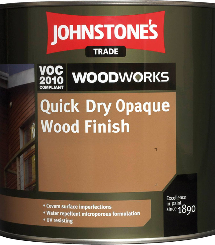 Johnstones Quick Dry Opaque Wood Finish White bílá 2,5 l