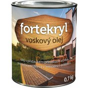 FORTEKRYL voskový olej 0,7 kg teak