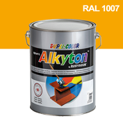 Alkyton hladký lesklý RAL 1007 žlutá narcisová 5 l