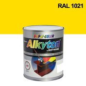 Alkyton hladký lesklý RAL 1021 žlutá hořčičná 0,75 l
