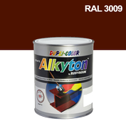 Alkyton hladký lesklý RAL 3009 oxidovaná červená 0,75 l