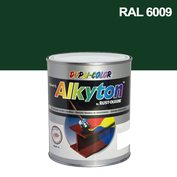 Alkyton hladký lesklý RAL 6009 jedlová zelená 0,75 l