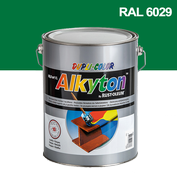 Alkyton hladký lesklý RAL 6029 mátová zelená 5 l