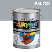 Alkyton hladký lesklý RAL 7001 světle šedá 5 l