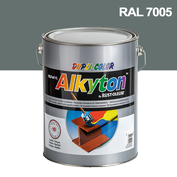 Alkyton hladký lesklý RAL 7005 tmavě šedá 5 l