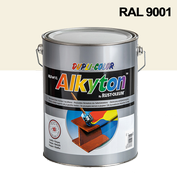 Alkyton hladký lesklý RAL 9001 krémová 5 l