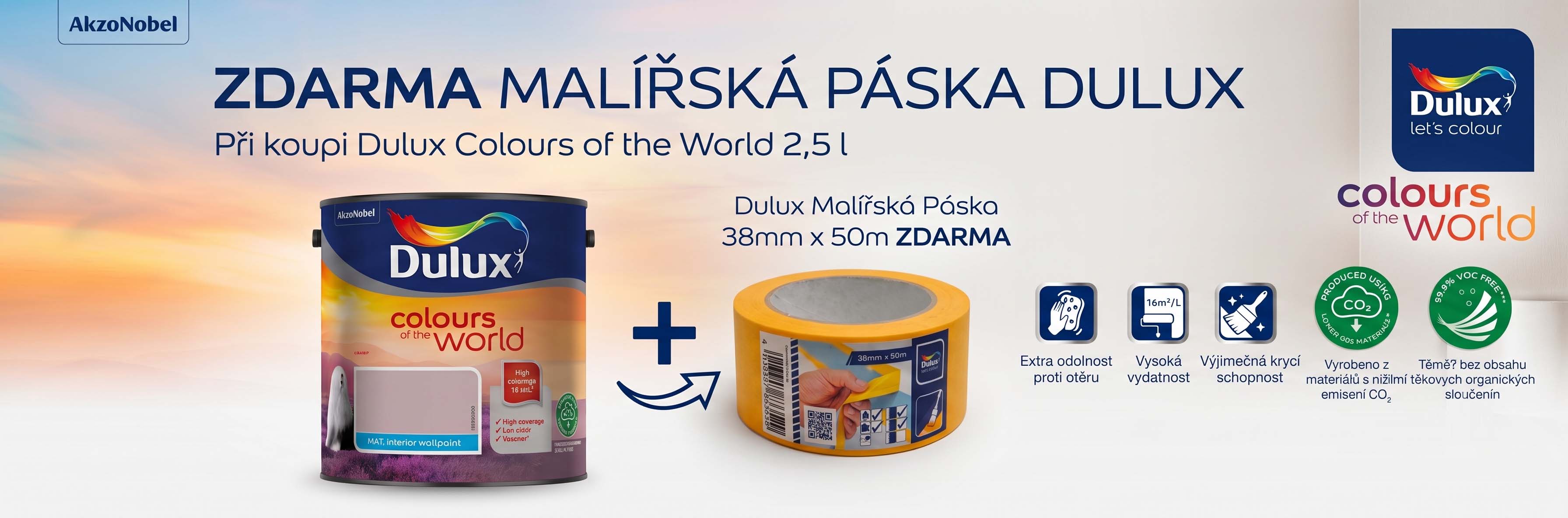 DULUX COW - páska zdarma