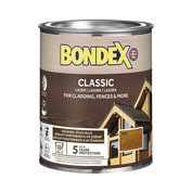 BONDEX CLASSIC - Tenkovrstvá syntetická lazura na dřevo - oak - dub 0,75 l