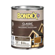 BONDEX CLASSIC - Tenkovrstvá syntetická lazura na dřevo - oak - dub 5 l