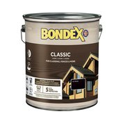 BONDEX CLASSIC - Tenkovrstvá syntetická lazura na dřevo - nut brown - ořech 5 l