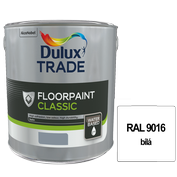 DULUX Floorpaint Classic - RAL 9016 bílá 3 kg