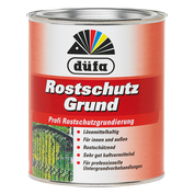 Düfa Rostschutzgrund - Antikorozní základní barva 2,5 l - RAL 9110 bílá