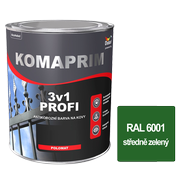 Komaprim 3v1 Profi - RAL 6001 středně zelený 2,5 l