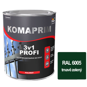 Komaprim 3v1 Profi - RAL 6005 tmavě zelený 2,5 l