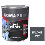 Komaprim 3v1 Profi - RAL 7012 šedý 2,5 l
