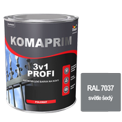 Komaprim 3v1 Profi - RAL 7037 světle šedý 2,5 l