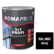 Komaprim 3v1 Profi - RAL 9005 černý 2,5 l