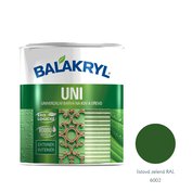 Balakryl UNI Satin RAL 6002 listově zelená 0,7 kg