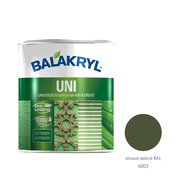Balakryl UNI Satin RAL 6003 olivově zelená 0,7 kg