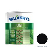Balakryl UNI Satin RAL 9005 černá 0,7 kg