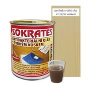SOKRATES Antibakteriální olej s tvrdým voskem 0,6 l čirý