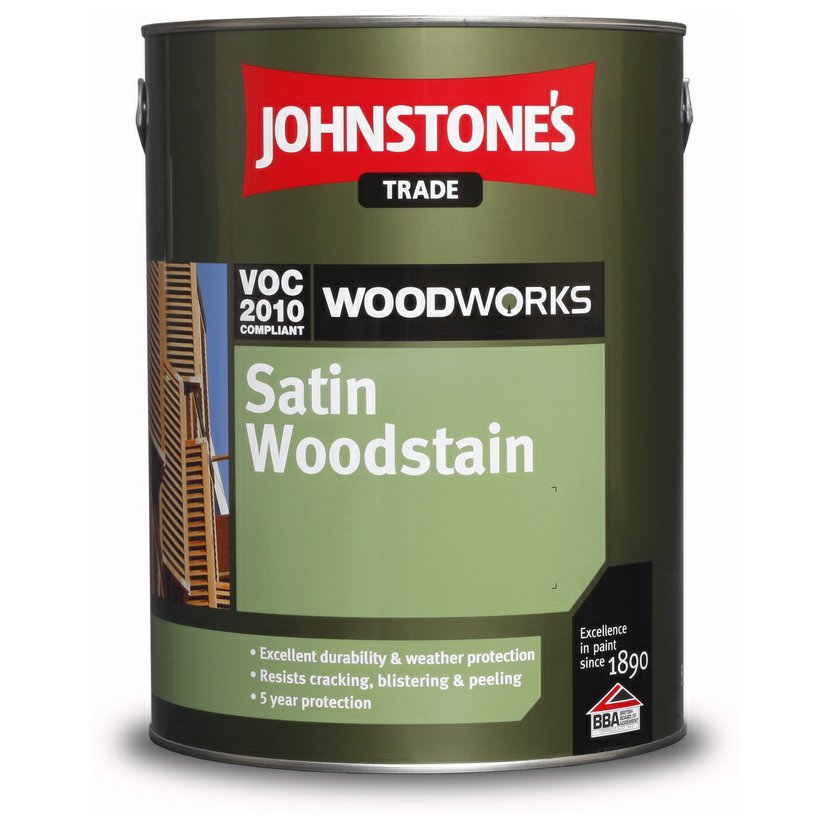 Johnstones Satin Woodstain Rosewood 5 l